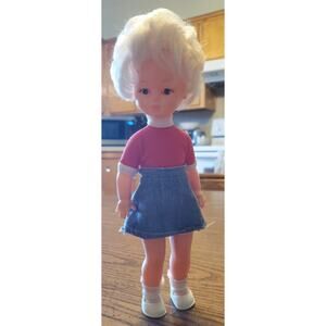 Vintage Blue Box JEANS GIRL 10" Doll Figure K-mart Classic Articulated Posable